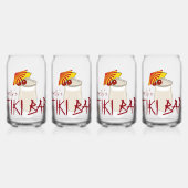 Individuelle Name Frozen Drink Tiki Bar Dosenglas (Vorderseite)
