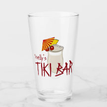 Individuelle Name Frozen Drink Tiki Bar