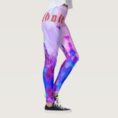 Individuelle Name Funky Leggings (Rechts)