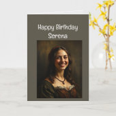 Individuelle Name Funny Birthday Need New BH Karte (Gelbe Blume)