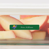 Individuelle Name Funny Dinosaur, Blätter 1St. Etiketten (Befestigt)