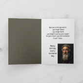 Individuelle Name Funny Geburtstag Vergessen Sie Karte (Innenseite)