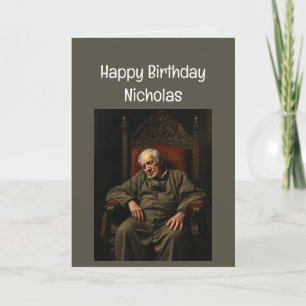 Individuelle Name Funny Geburtstag wie Computer Karte