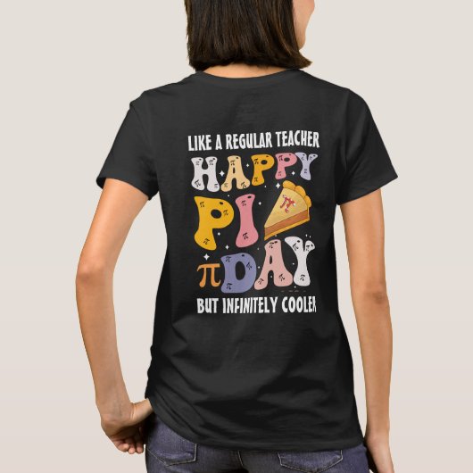 Individuelle Name Funny Mah Shirt - Pi Day (Rückseite)