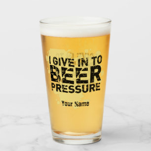 Individuelle Name Funny Modern Pint Beer Glas