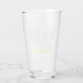 Individuelle Name Funny Modern Pint Bierglas Glas (Vorderseite)