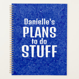 Individuelle Name Funny Planner Planer