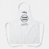 Individuelle Name für beliebige Formate-Logos in W Schürze (Vorderseite)