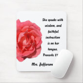 Individuelle Name für christliche Lehrerbewertung Mousepad (Mit Mouse)