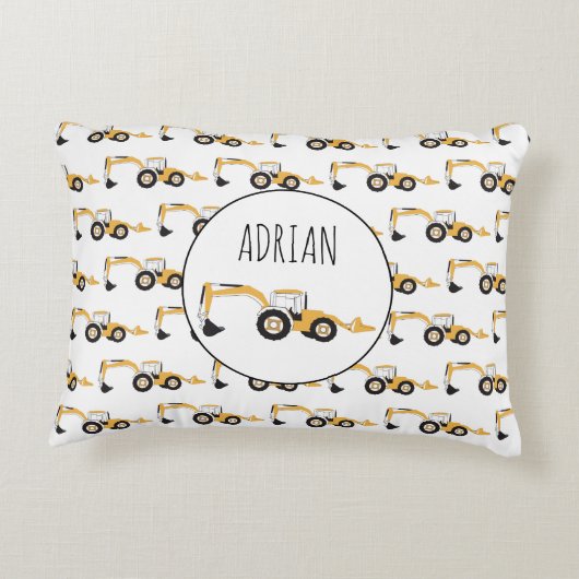 Individuelle Name für den Backhofsbau Dekokissen (Rückseite)