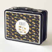 Individuelle Name für den Bau von LKW Metall Brotdose (Rückseite)