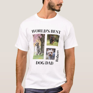 Individuelle Name für den besten Hund der Welt T-Shirt