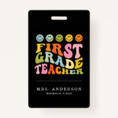 Individuelle Name für den bunten Spaß  Ausweis (Rückseite)