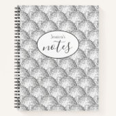 Individuelle Name für ein Muster in der Disko Notizblock (Vorderseite)