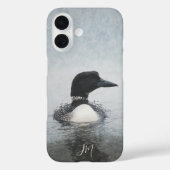 Individuelle Name für gemeinsame Vogelmalereien Case-Mate iPhone Hülle (Rückseite)