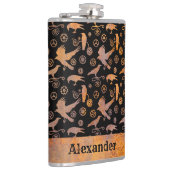 Individuelle Name für große Steamhaufen Flachmann (Rechts)