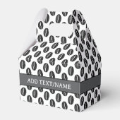 Individuelle Name für Kaffeebohnen Geschenkschachtel (Rückseite)