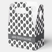 Individuelle Name für Kaffeebohnen Geschenkschachtel (Geöffnet)