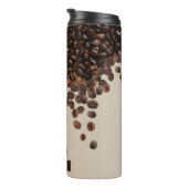 Individuelle Name für Kaffeebohnen Thermosbecher (Nach rechts gedreht)