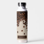 Individuelle Name für Kaffeebohnen Trinkflasche (Links)