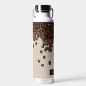 Individuelle Name für Kaffeebohnen Trinkflasche (Vorne)