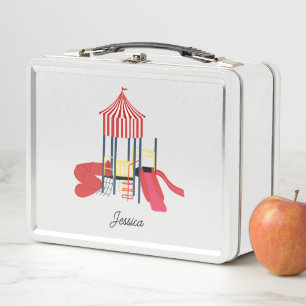 Individuelle Name für Kinder Metall Brotdose