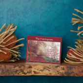 Individuelle Name für Lebenszeichen Fotoplatte (Seite)