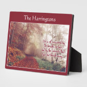 Individuelle Name für Lebenszeichen Fotoplatte (Seite)