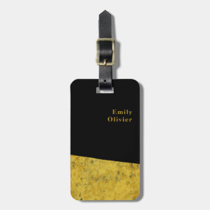 Individuelle Name für Minimalistisches Design in G Gepäckanhänger