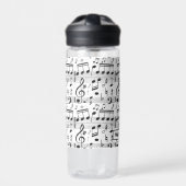 Individuelle Name für Musikereignisse Trinkflasche (Vorderseite)