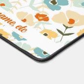 Individuelle Name für Muster des Retro-Musters, be Schreibtischunterlage (Ecke)