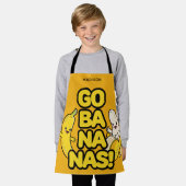 individuelle Name für niedliche Bananen Schürze (Getragen)