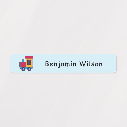 Individuelle Name für niedliche und einfache Beför Etiketten (Design 1)