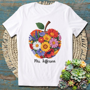Individuelle Name für personalisierte Lehrerbewert T-Shirt