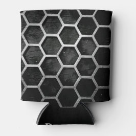 Individuelle Name für Schwarz- und Silbermetall Dosenkühler