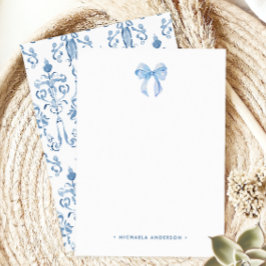 Individuelle Name für Wasserfarben Personalisiert Mitteilungskarte