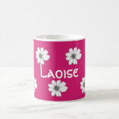 Individuelle Name Fuscia Pink Kaffeetasse (Mittel)