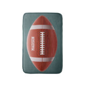 Individuelle Name Fußball-Badematte Badematte (Vorderseite Vertikal)