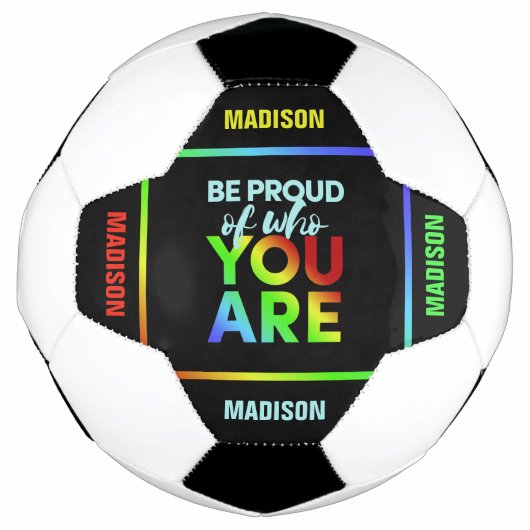 Individuelle Name-Fußball Fußball (Vorderseite)