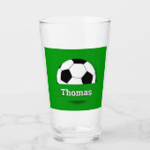 Individuelle Name Fußball, Fußballfan Party /sport Glas (Vorderseite)