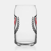 Individuelle Name-Fußball-Logo Dosenglas (Rechts)