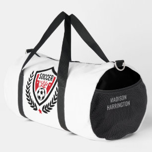 Individuelle Name-Fußball-Logo Duffle Bag