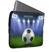 Individuelle Name Fußballstadion Notebook-Ärmel Laptopschutzhülle (Vorne Rechts)