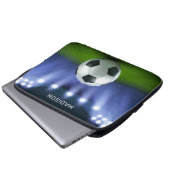 Individuelle Name Fußballstadion Notebook-Ärmel Laptopschutzhülle (Vorne Knopf)