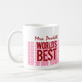 Individuelle Name G101 der besten 2. Klasse der We Tasse