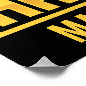 Individuelle Name Gamer Poster (Ecke)