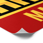 Individuelle Name Gamer Poster (Ecke)