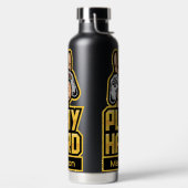 Individuelle Name Gamer Trinkflasche (links)