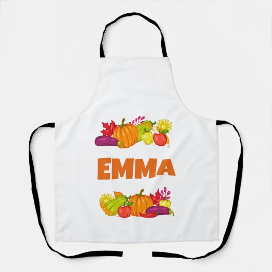 Individuelle Name Garden Schürze (Vorderseite)