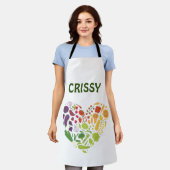 Individuelle Name Garden Schürze (Getragen)